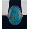 Image 1 : Navajo Sterling Silver Turquoise Ring