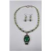 Image 8 : Sterling Silver Necklace and Earrings Set