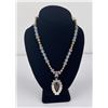Image 4 : Sterling Silver Smoky Quartz Necklace Earrings Set