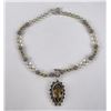 Image 5 : Sterling Silver Smoky Quartz Necklace Earrings Set