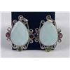 Image 1 : Sterling Silver Semi Precious Stone Pendants