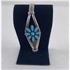 Image 1 : Zuni Petit Point Turquoise Sterling Bracelet