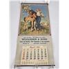 Image 1 : Ekalaka Montana Farm Calendar Woman with Horses