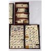 Image 4 : Chinese Bone and Bamboo Mahjong Set