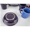 Image 6 : Group of Fiesta Dinnerware Plum Chartreuse