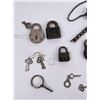 Image 2 : Group of Antique Padlocks Locks