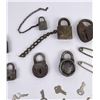 Image 3 : Group of Antique Padlocks Locks