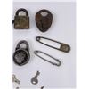 Image 4 : Group of Antique Padlocks Locks