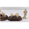 Image 3 : Group of Antique Carved Bone Figures