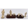Image 4 : Group of Antique Carved Bone Figures