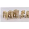 Image 2 : Group of Antique African Bone Elephants