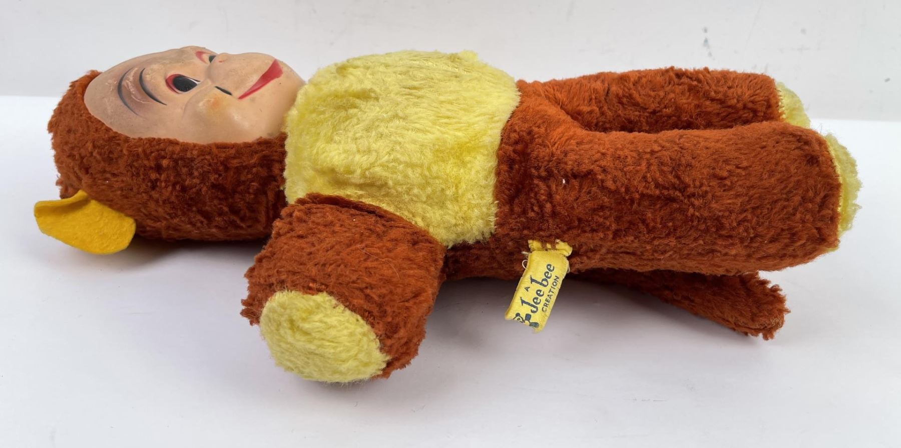 Vintage Jee Bee Rubber Faced Stuffed Animal