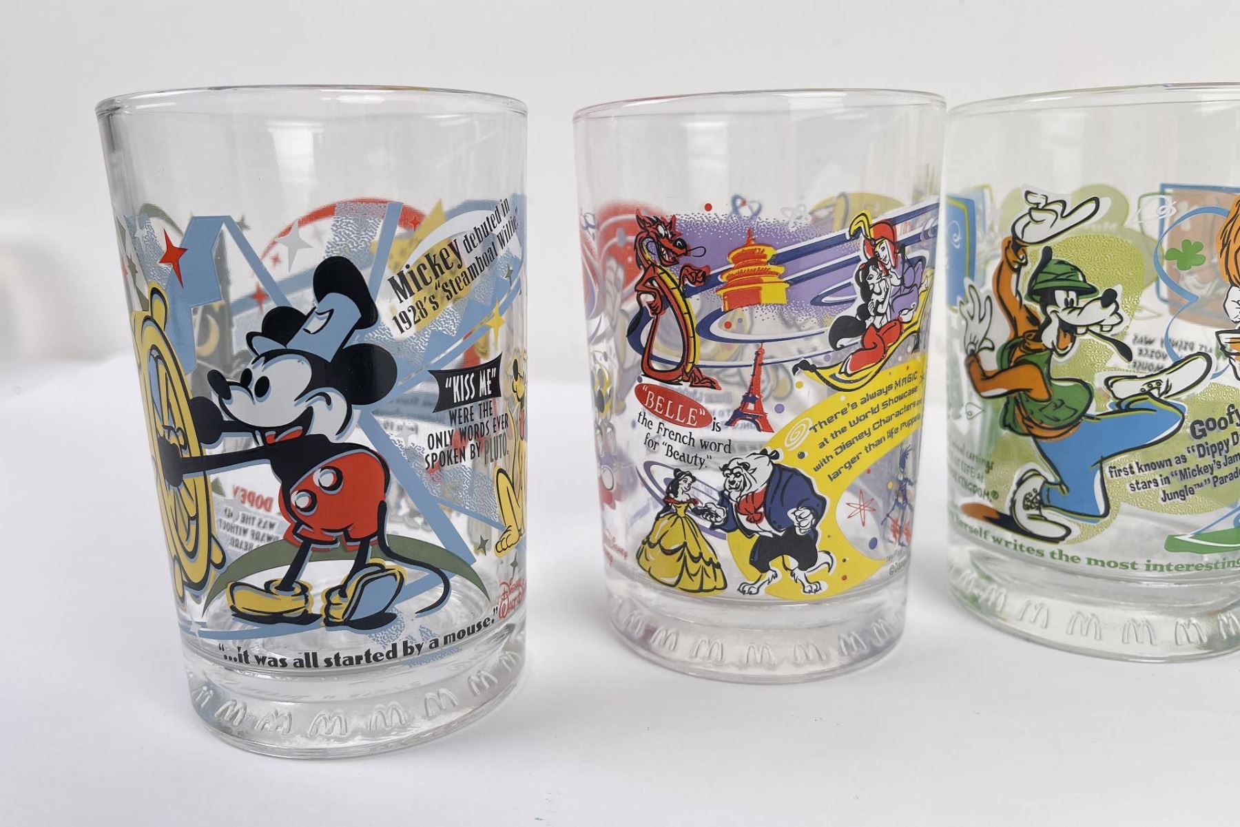 25th Anniversary Mcdonalds Disney Glasses