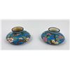 Image 1 : Longwy French Enamel Chinese Candlesticks
