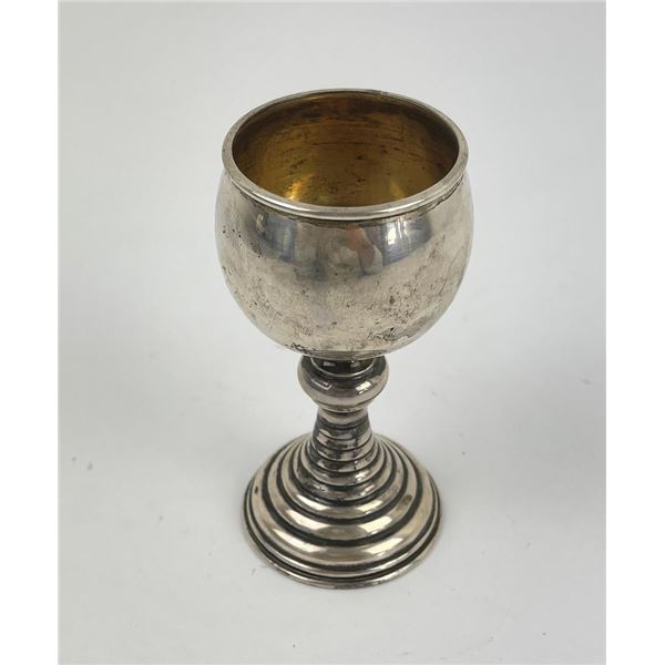 Antique Sterling Silver Chalice Cup