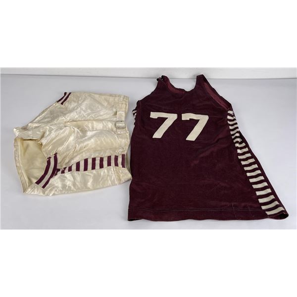 1940s Basketball Jersey Shorts Uniform