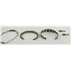 Image 8 : Lot of Navajo Sterling Silver Bracelets