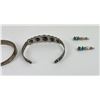 Image 9 : Lot of Navajo Sterling Silver Bracelets