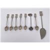 Image 1 : Group of Coin Silver Brazilian Coffee Spoons