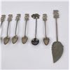 Image 2 : Group of Coin Silver Brazilian Coffee Spoons