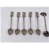 Image 3 : Group of Coin Silver Brazilian Coffee Spoons
