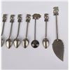Image 5 : Group of Coin Silver Brazilian Coffee Spoons