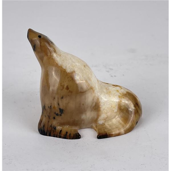 Antique Eskimo Inuit Carved Walrus