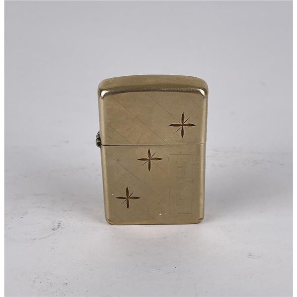 Vintage 10k Gold Filled Zippo Lighter