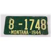 Image 1 : 1944 Montana Soy Bean License Plate