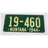 Image 1 : 1944 Montana Soy Bean License Plate