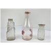 Image 4 : Group of Antique Bottles Juice Milk