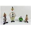 Image 1 : Group of Murano Glass Clown Figures