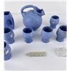 Image 4 : Group of Dickota Pottery Water Glass Set