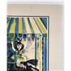 Image 3 : Mid Century Serigraph Silkscreen Carousel Print