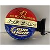 Image 1 : Budweiser Bud Light Ice Cold Beer Sign