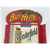 Image 2 : Antique Chesterfield Cigarettes Flange Sign