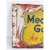 Image 2 : Antique Meadow Gold Ice Cream Flange Sign