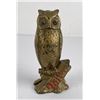 Image 1 : AC Williams Be Wise Safe Owl Cast Iron Still Bank
