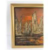 Image 3 : Mid Century Hong Kong China Oil on Canvas Painting