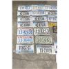 Image 2 : Group of License Plates Montana Oregon California