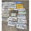 Image 4 : Group of License Plates Montana Oregon California