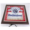 Image 6 : Budweiser Clock Lighted Sign Clydesdales Light