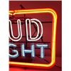 Image 3 : Vintage Bud Light Neon Sign Everbrite