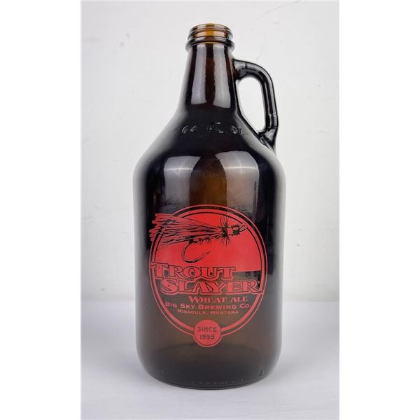Trout Slayer Big Sky Brewing Montana Beer Growler