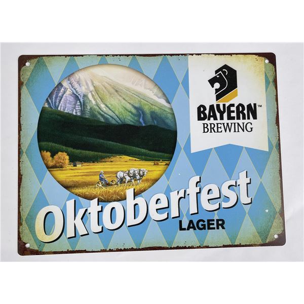 Bayern Brewing Missoula Montana Beer Sign