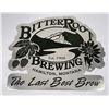 Image 1 : Bitterroot Brewing Company Sign Hamilton Montana