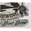 Image 5 : Bitterroot Brewing Company Sign Hamilton Montana