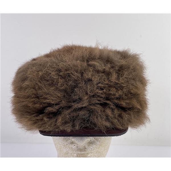 Montana Buffalo Fur Trapper Hat