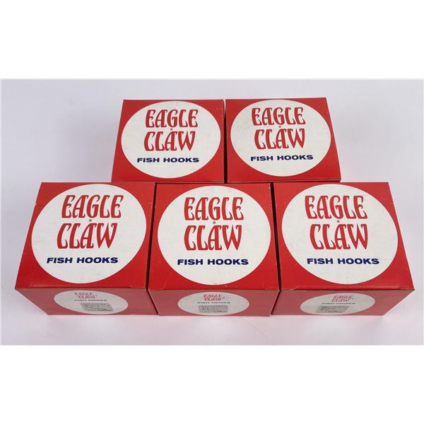 Lot of 500 6/0 Eagle Claw Fishing Hooks