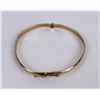 Image 1 : 9ct Gold Bronze Core Bangle